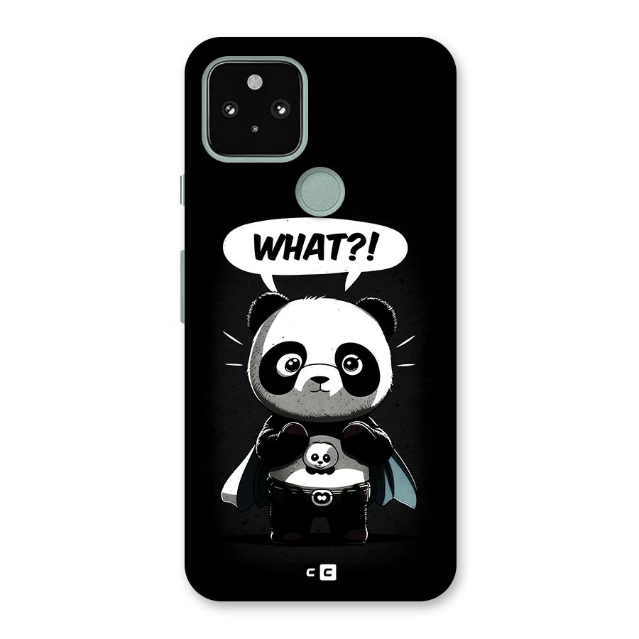 Panda What Confused Back Case for Google Pixel 5