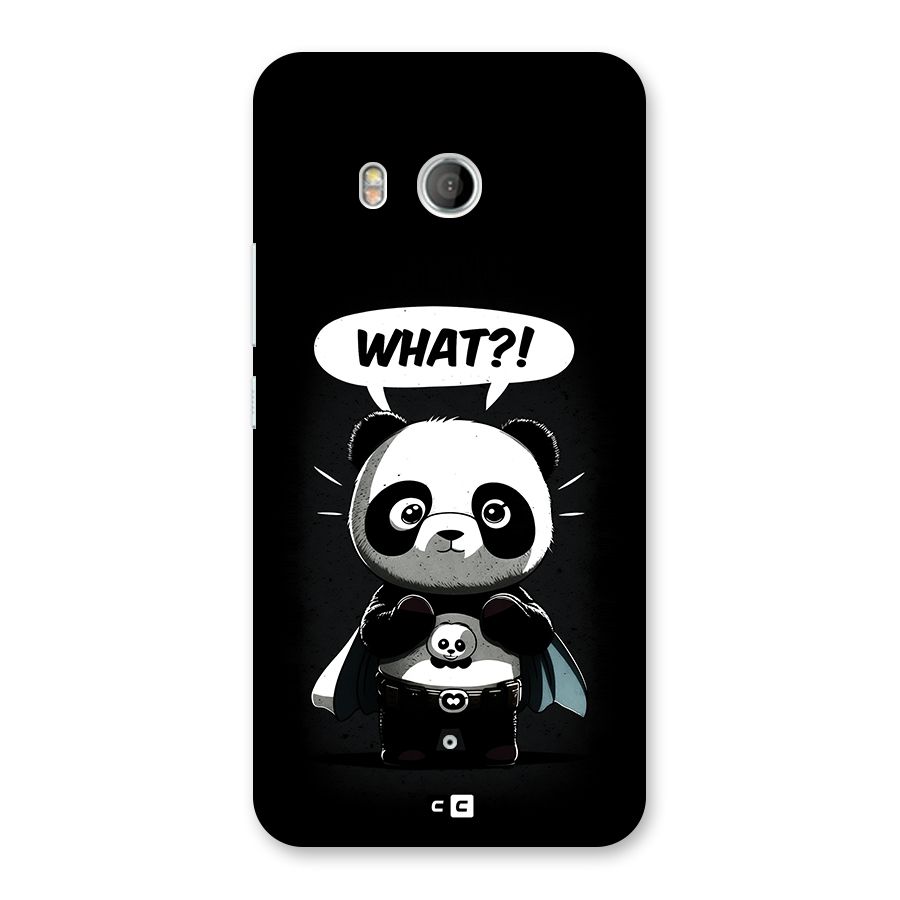 Panda What Confused Back Case for HTC U11