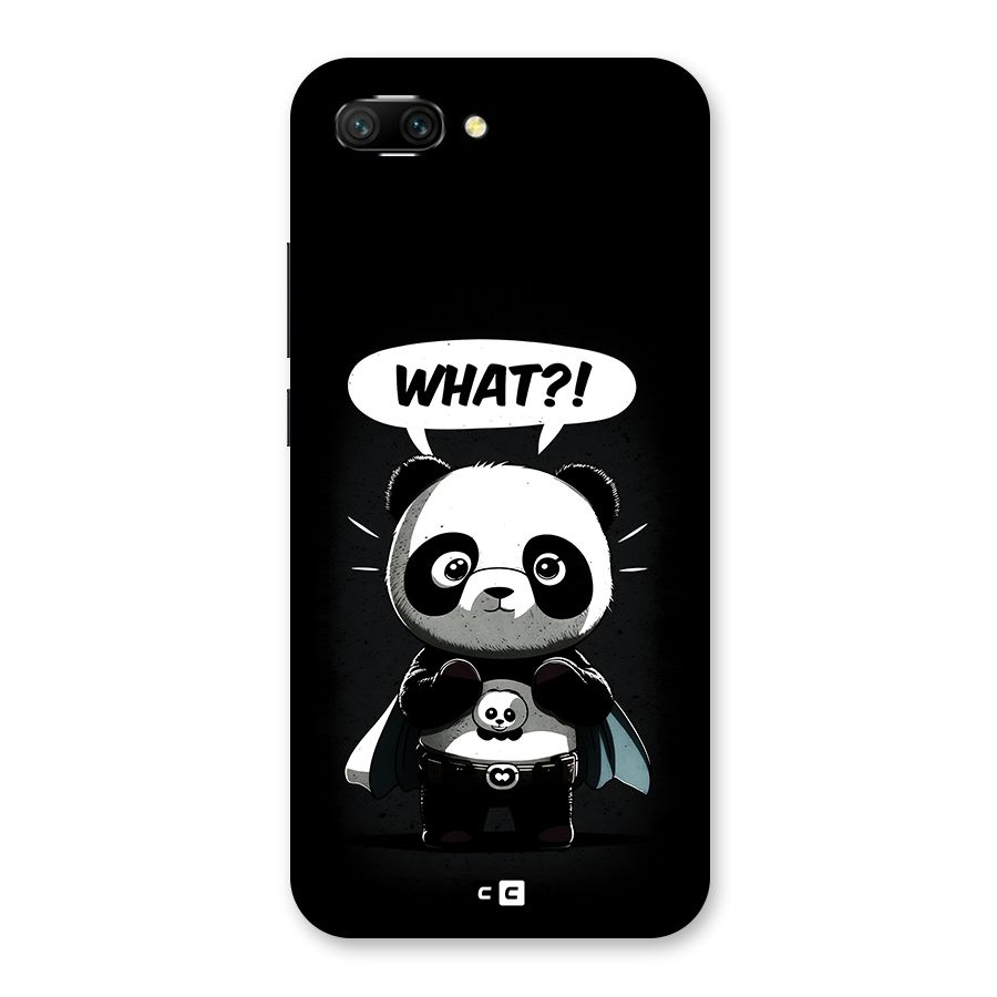 Panda What Confused Back Case for Honor 10