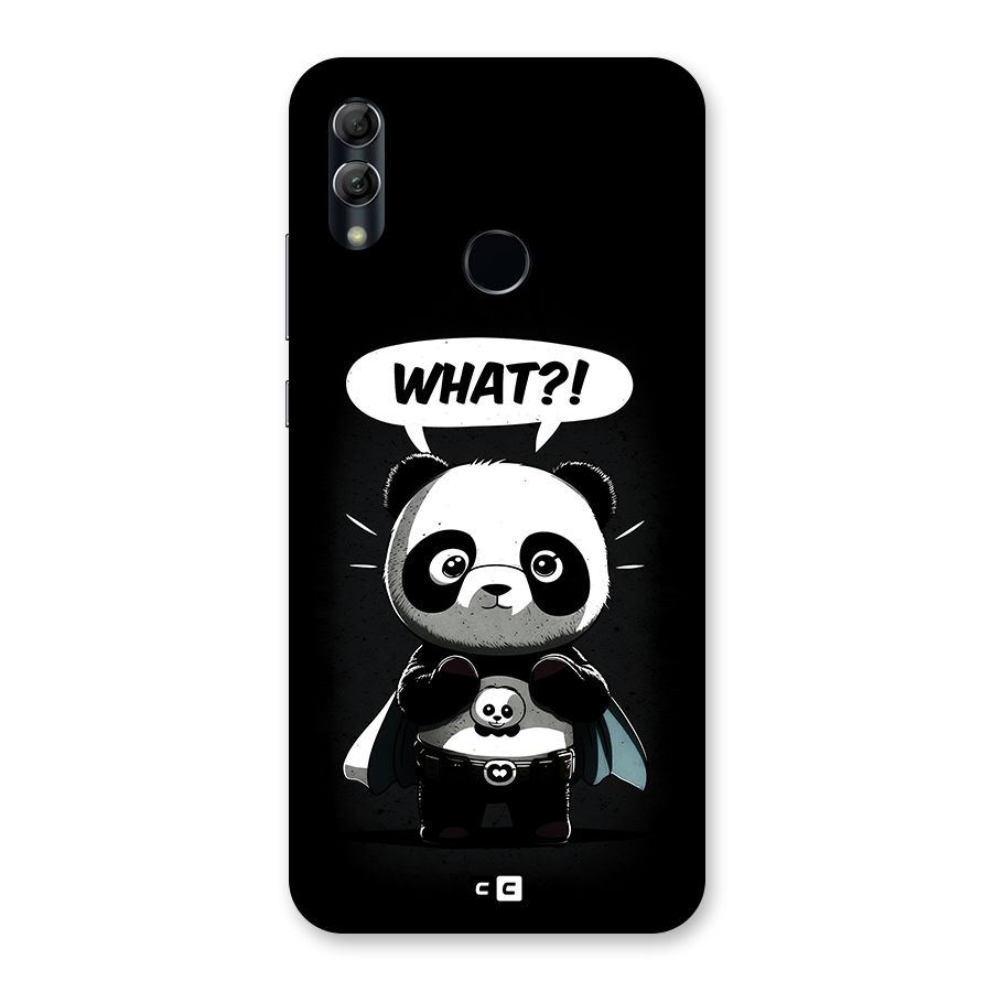 Panda What Confused Back Case for Honor 10 Lite