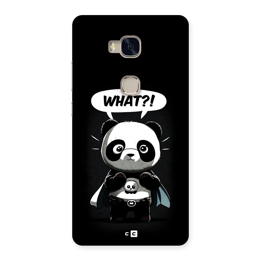 Panda What Confused Back Case for Honor 5X