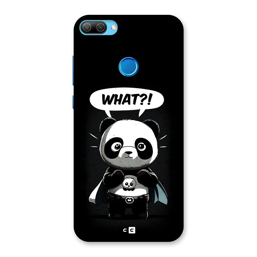Panda What Confused Back Case for Honor 9N