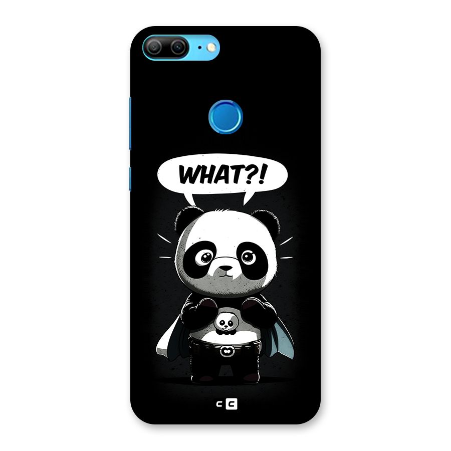 Panda What Confused Back Case for Honor 9 Lite