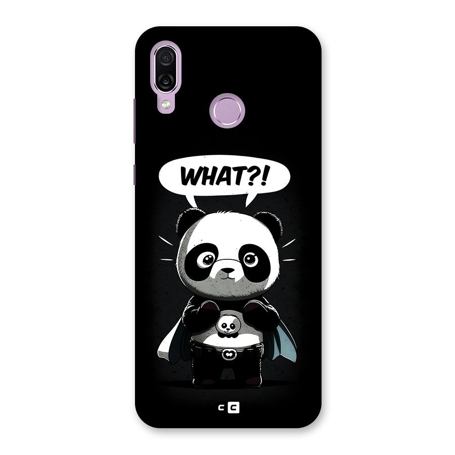 Panda What Confused Back Case for Honor Play