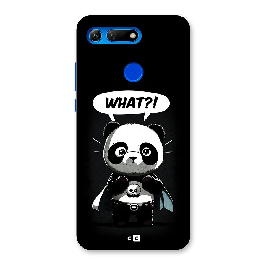 Panda What Confused Back Case for Honor View 20