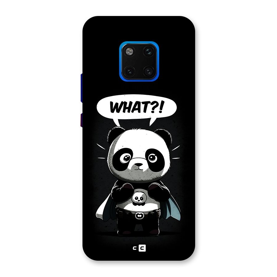 Panda What Confused Back Case for Huawei Mate 20 Pro