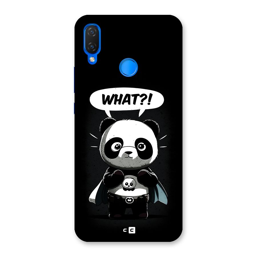 Panda What Confused Back Case for Huawei P Smart+