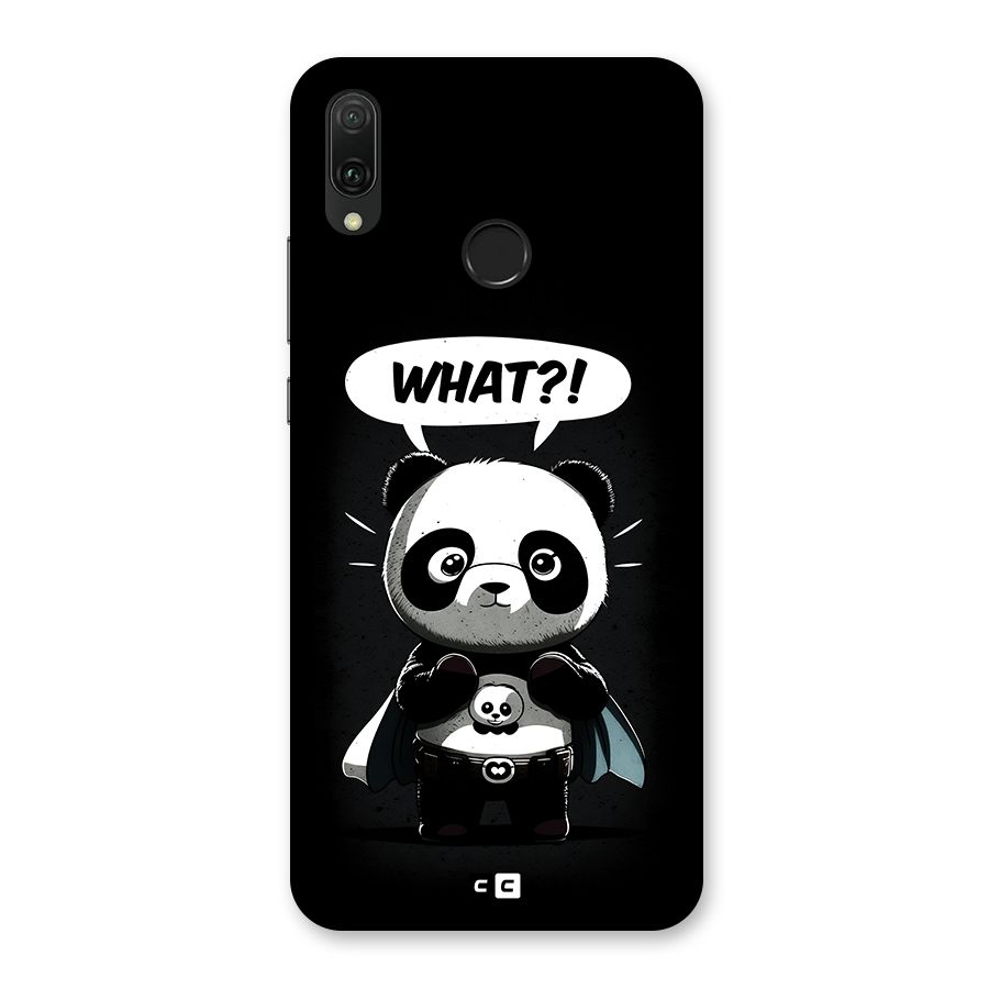 Panda What Confused Back Case for Huawei Y9 (2019)