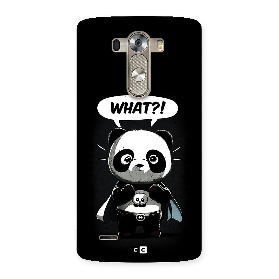 Panda What Confused Back Case for LG G3