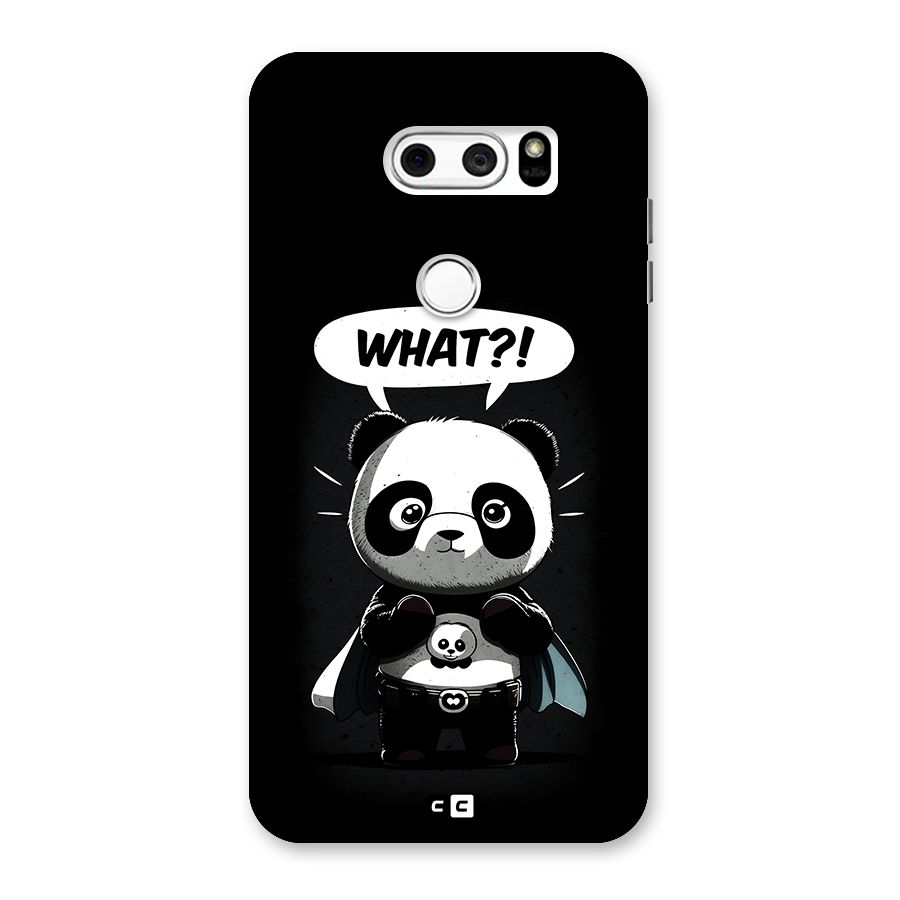 Panda What Confused Back Case for LG V30