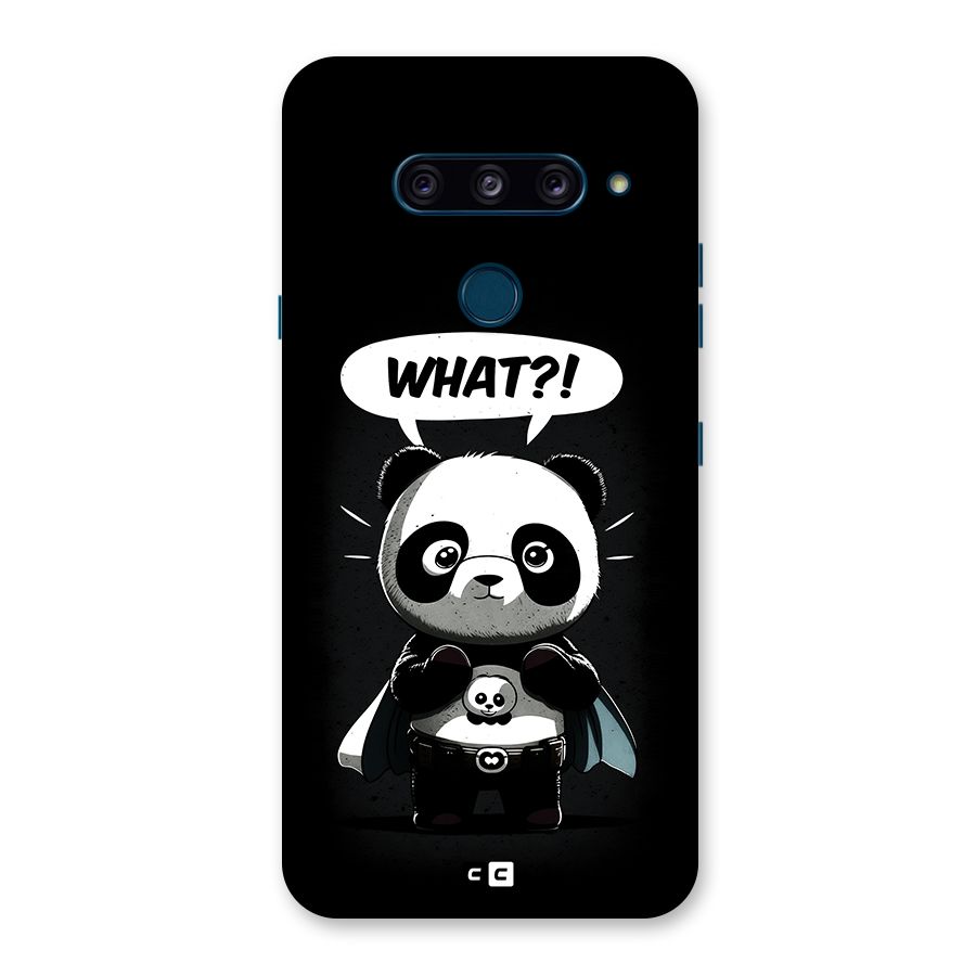Panda What Confused Back Case for LG  V40 ThinQ