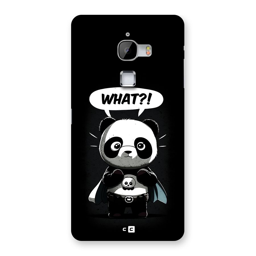 Panda What Confused Back Case for LeTV Le Max