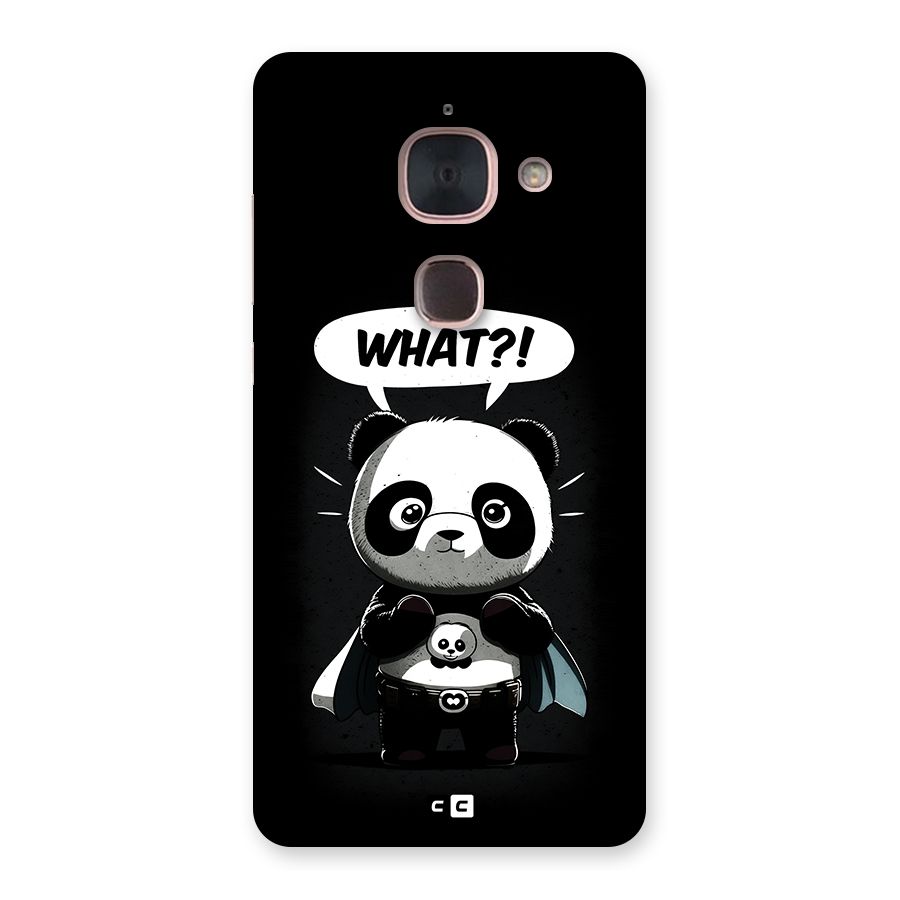 Panda What Confused Back Case for Le Max 2