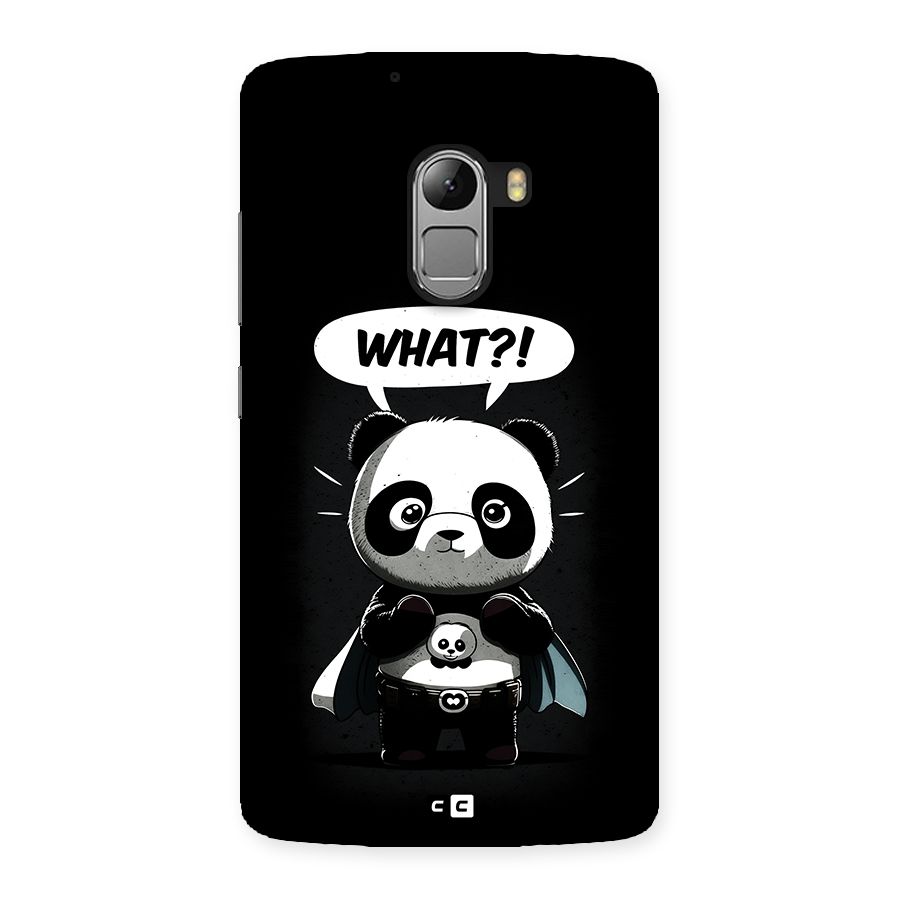 Panda What Confused Back Case for Lenovo K4 Note
