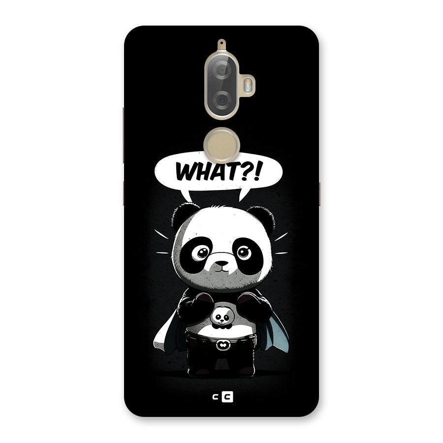Panda What Confused Back Case for Lenovo K8 Plus