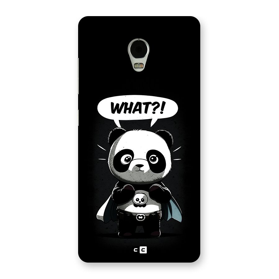 Panda What Confused Back Case for Lenovo Vibe P1