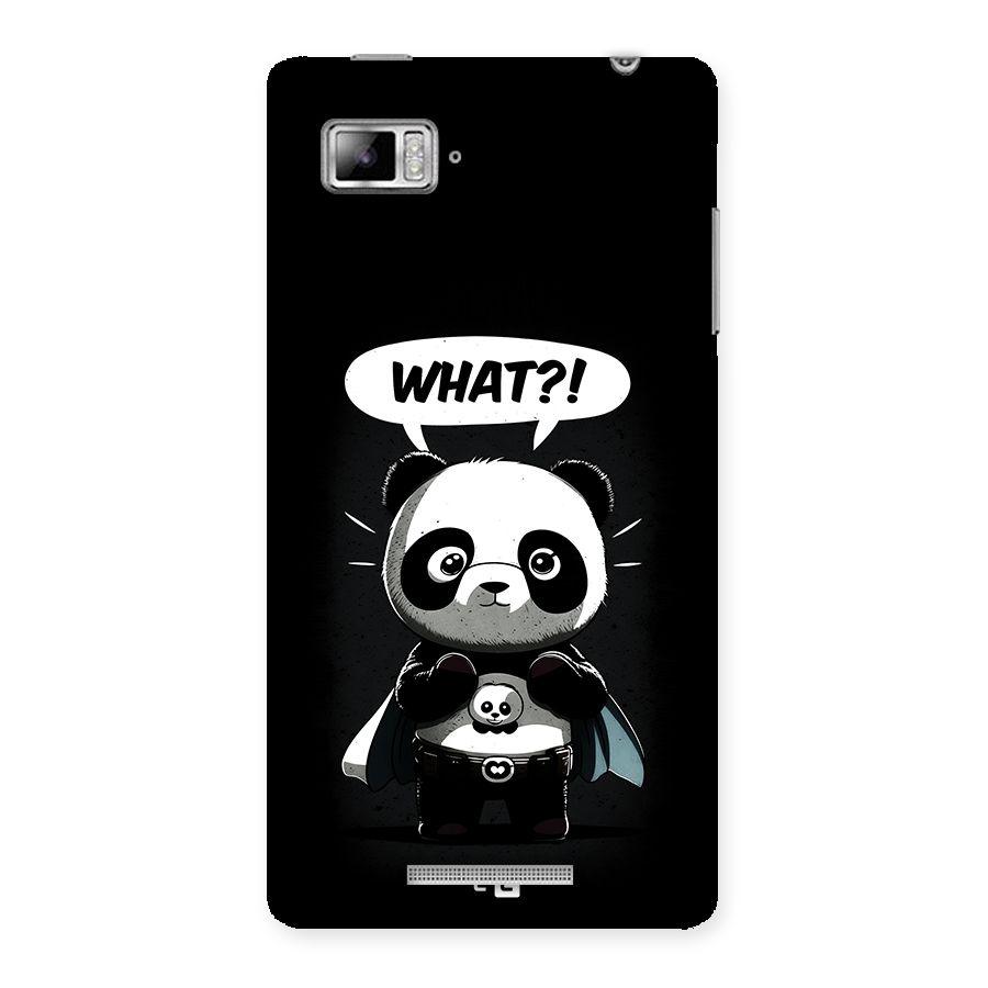 Panda What Confused Back Case for Lenovo Vibe Z K910