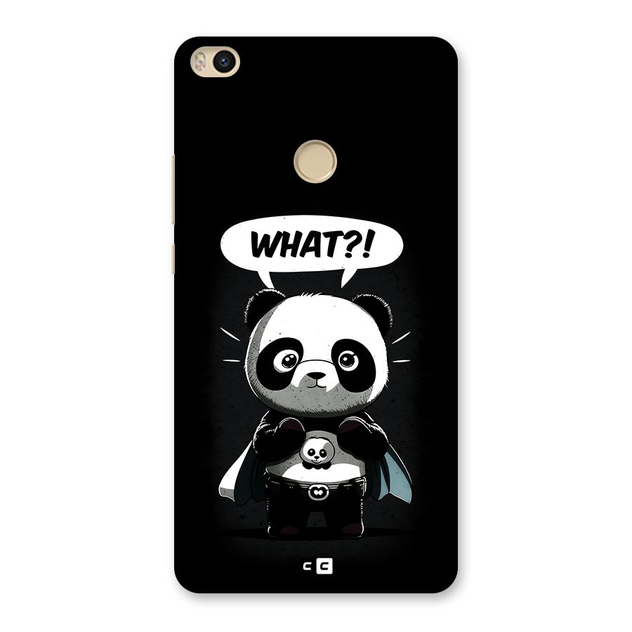 Panda What Confused Back Case for Mi Max 2