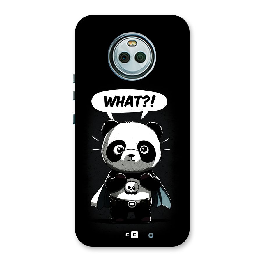 Panda What Confused Back Case for Moto X4