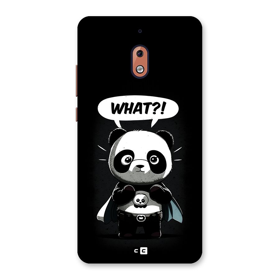 Panda What Confused Back Case for Nokia 2.1