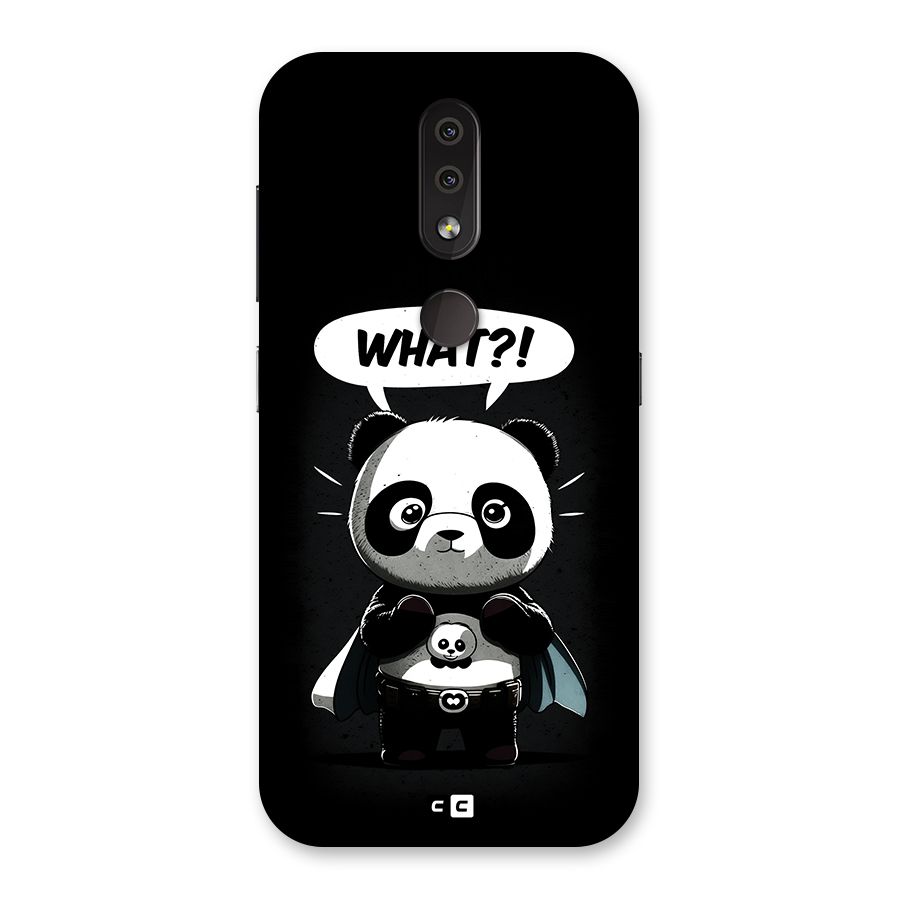 Panda What Confused Back Case for Nokia 4.2