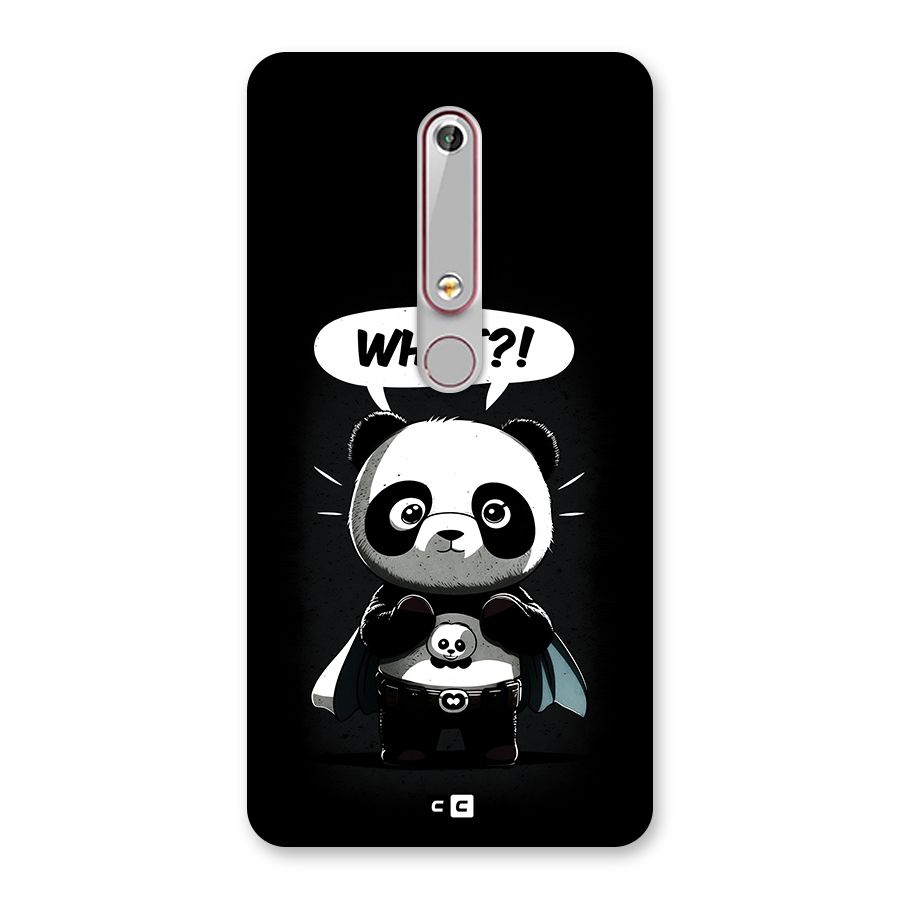 Panda What Confused Back Case for Nokia 6.1