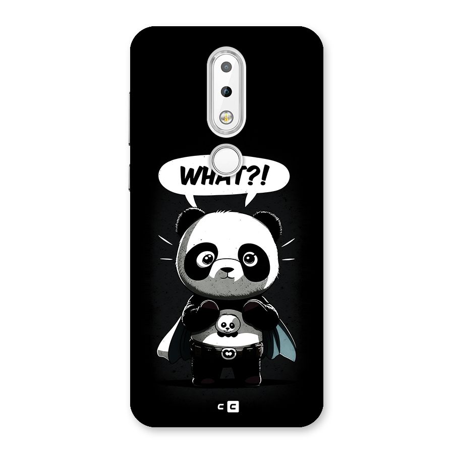Panda What Confused Back Case for Nokia 6.1 Plus