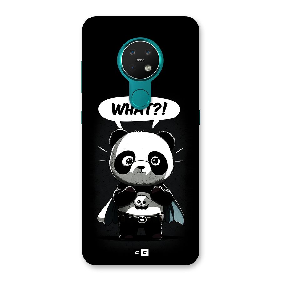 Panda What Confused Back Case for Nokia 7.2