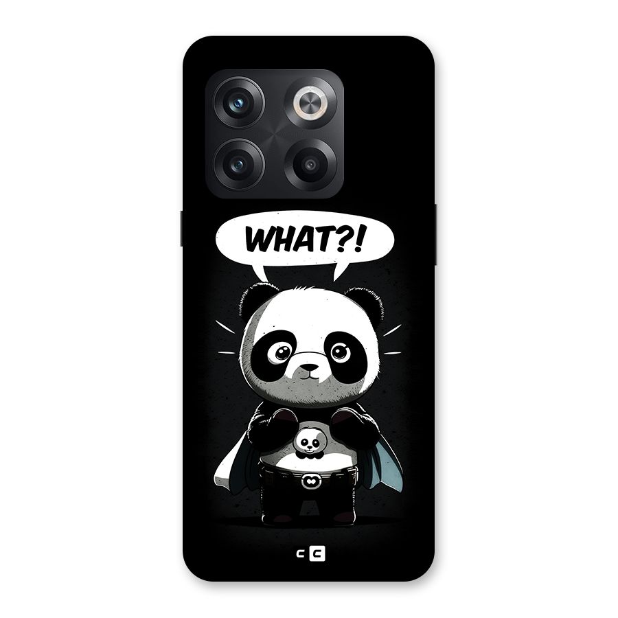 Panda What Confused Back Case for OnePlus 10T