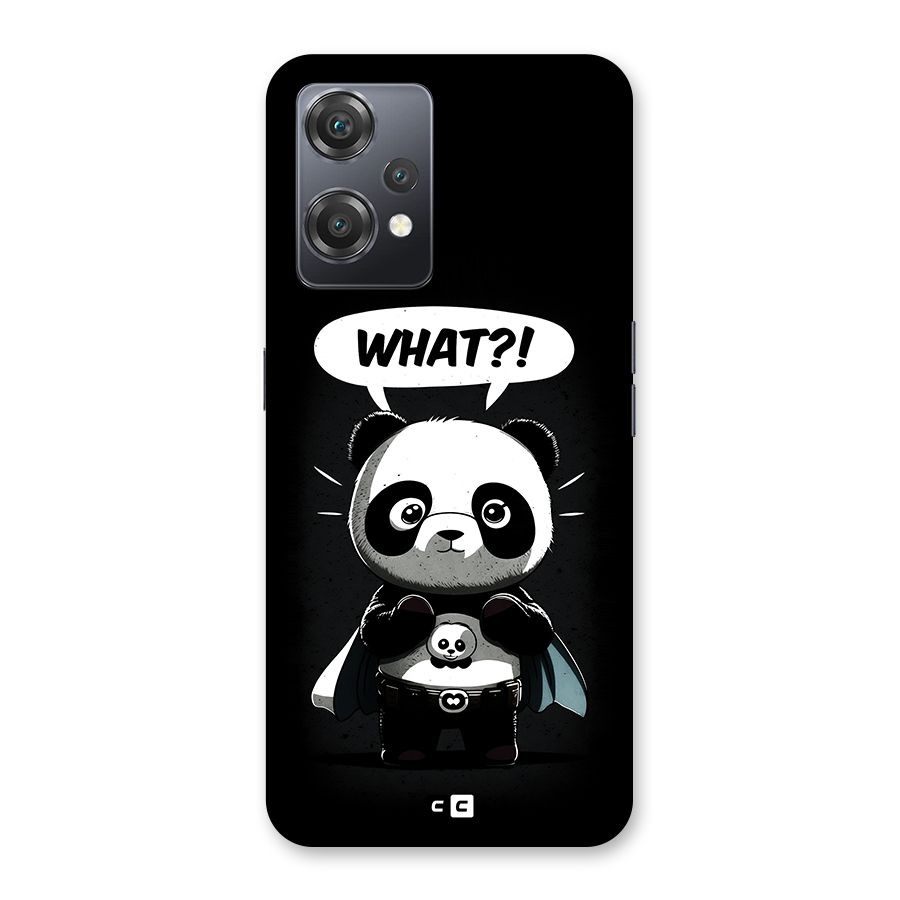 Panda What Confused Back Case for OnePlus Nord CE 2 Lite 5G