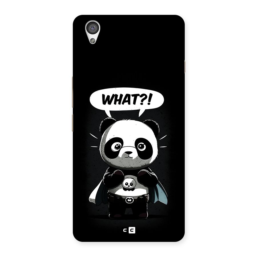 Panda What Confused Back Case for OnePlus X