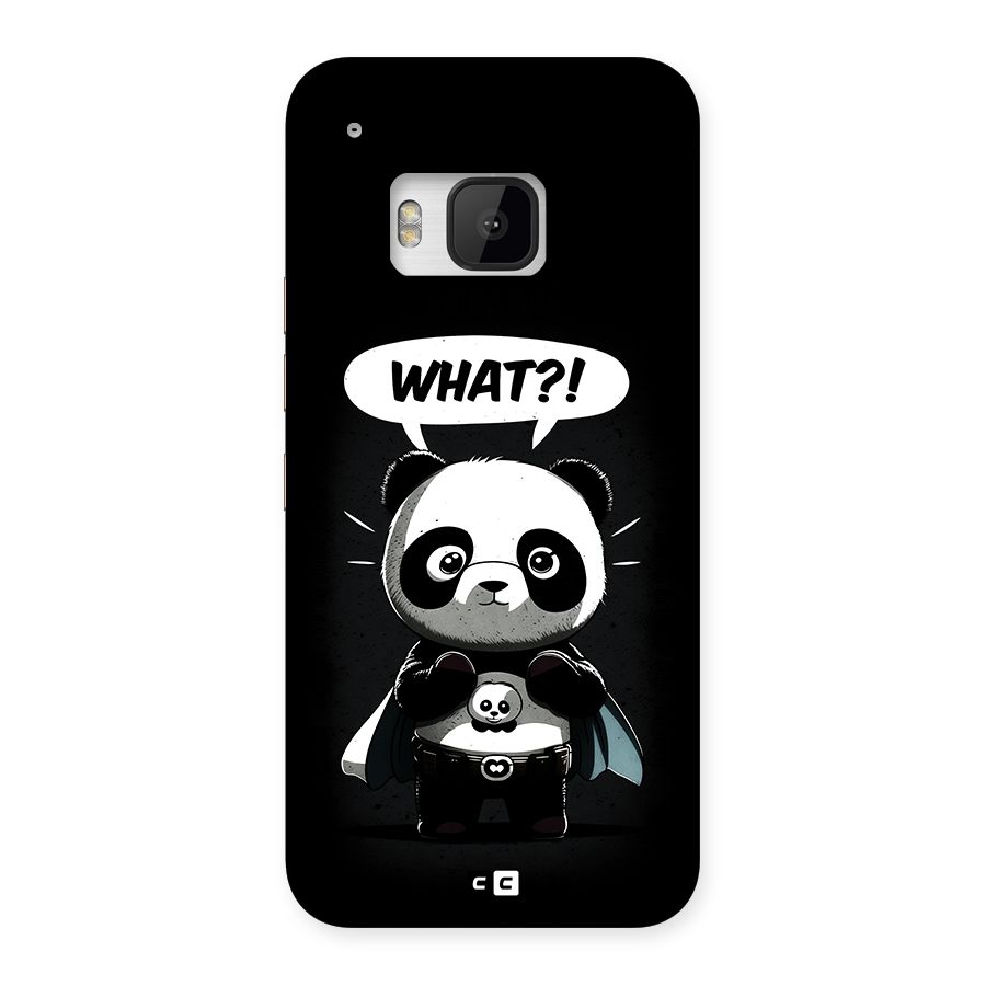 Panda What Confused Back Case for One M9