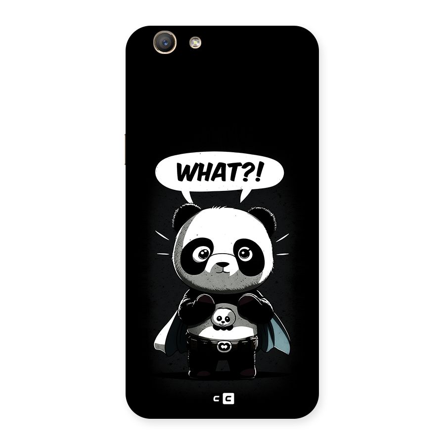 Panda What Confused Back Case for Oppo A59