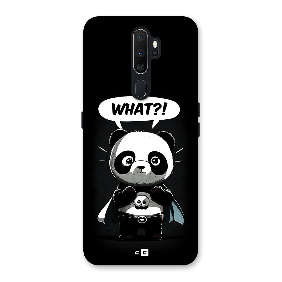 Panda What Confused Back Case for Oppo A5 (2020)