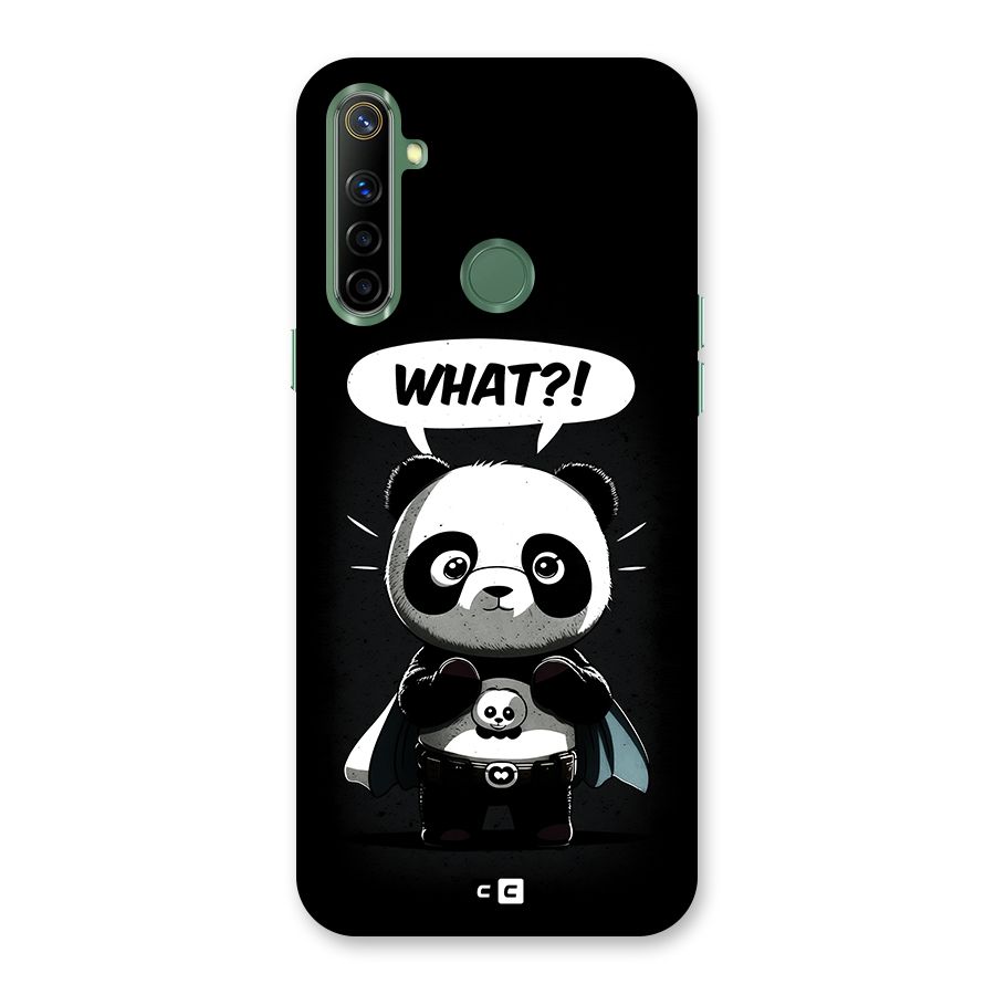 Panda What Confused Back Case for Realme Narzo 10