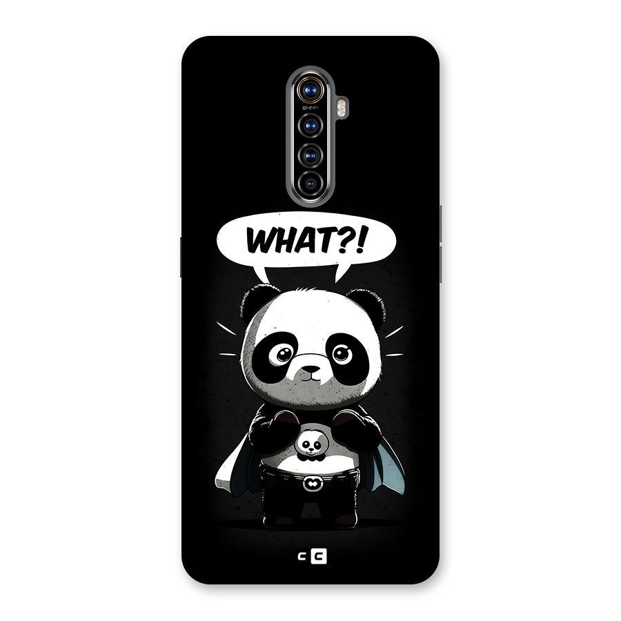 Panda What Confused Back Case for Realme X2 Pro