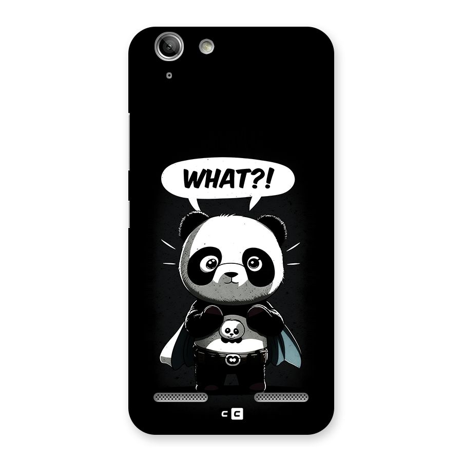 Panda What Confused Back Case for Vibe K5 Plus