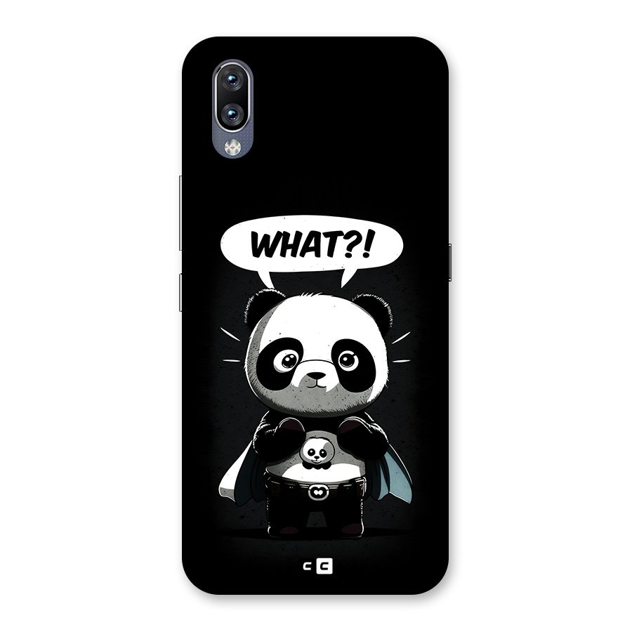 Panda What Confused Back Case for Vivo NEX