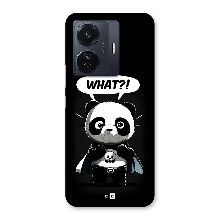 Panda What Confused Back Case for Vivo T1 Pro