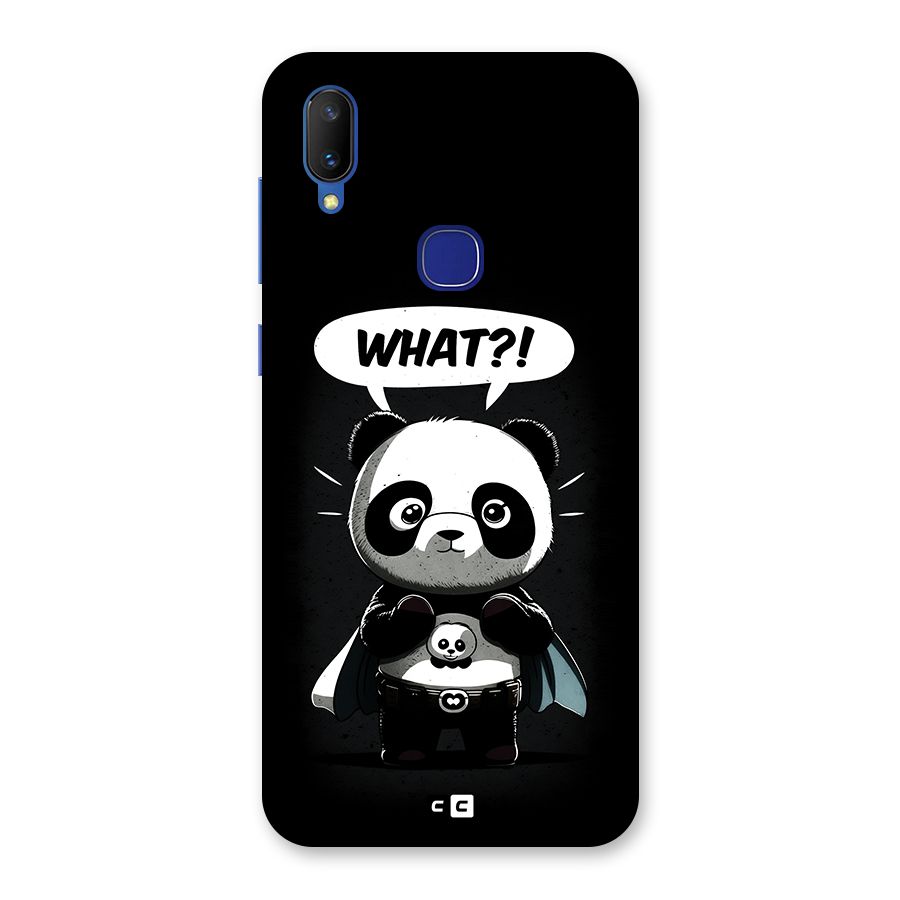 Panda What Confused Back Case for Vivo V11