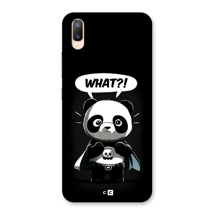 Panda What Confused Back Case for Vivo V11 Pro
