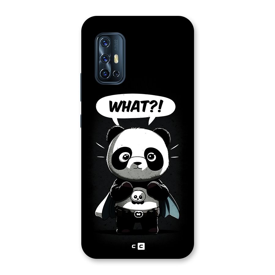 Panda What Confused Back Case for Vivo V17