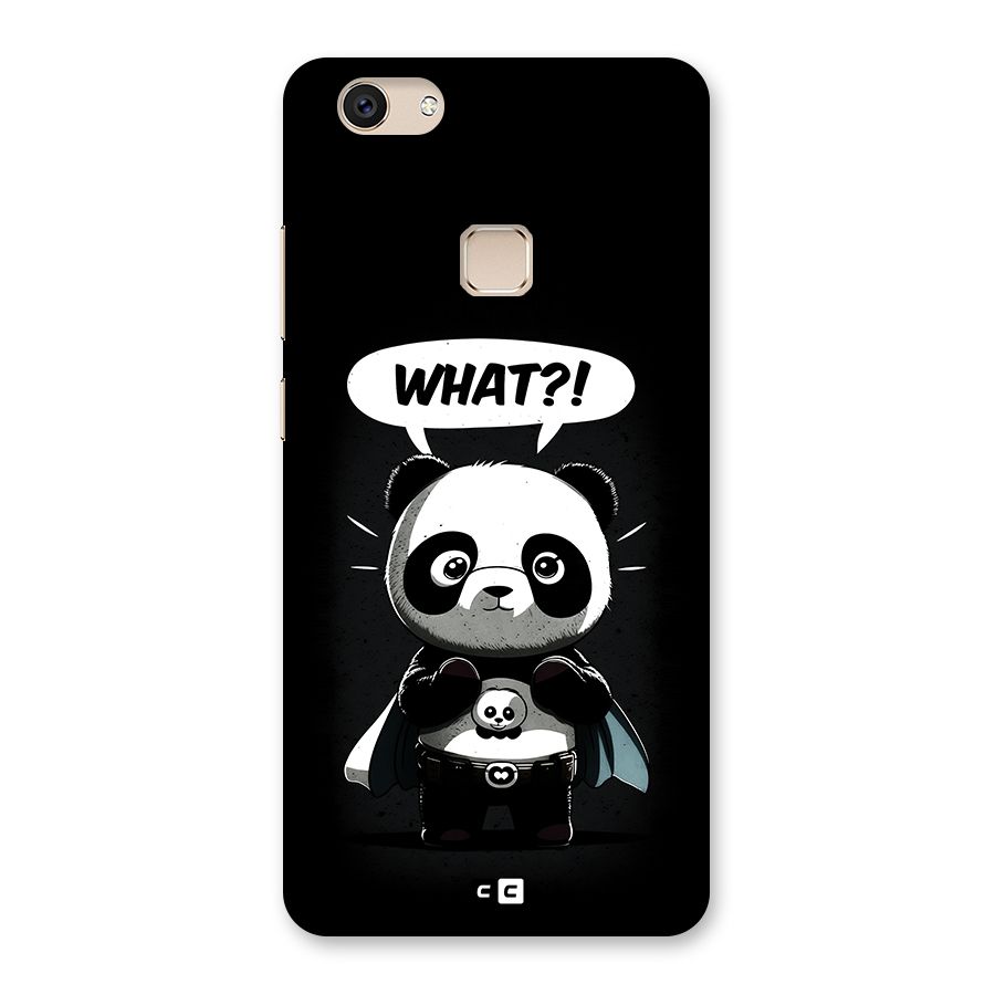 Panda What Confused Back Case for Vivo V7