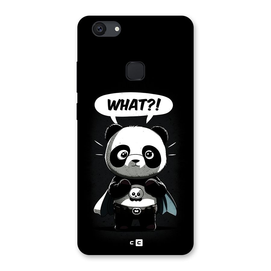 Panda What Confused Back Case for Vivo V7 Plus