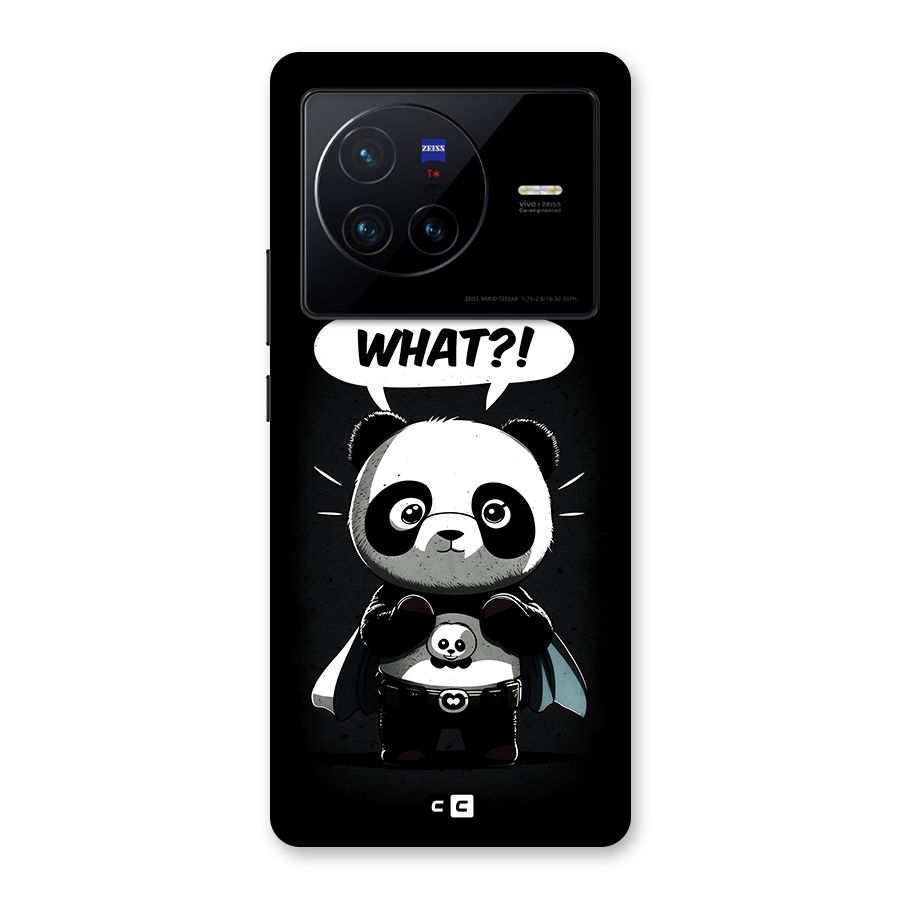 Panda What Confused Back Case for Vivo X80
