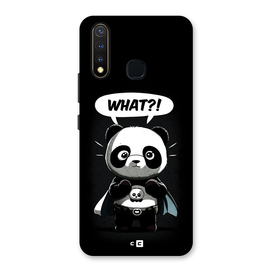 Panda What Confused Back Case for Vivo Y19