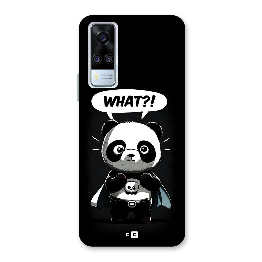 Panda What Confused Back Case for Vivo Y31