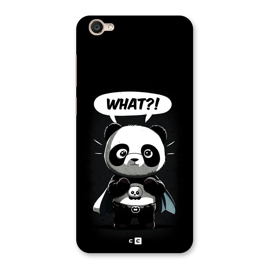 Panda What Confused Back Case for Vivo Y55L