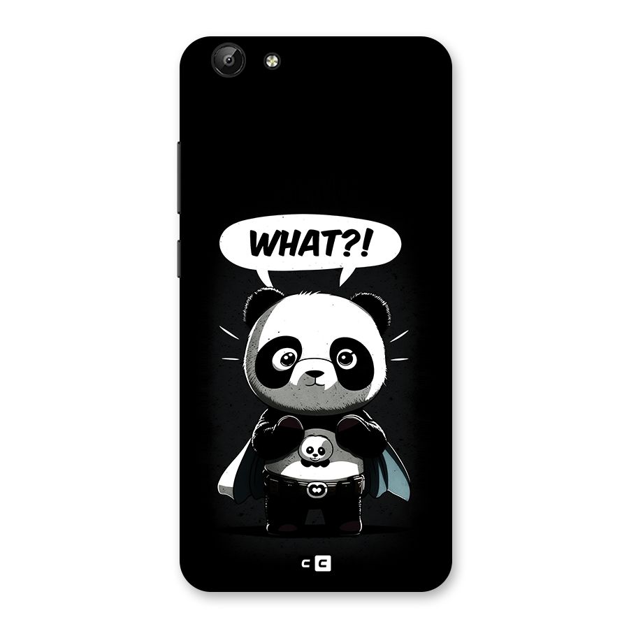 Panda What Confused Back Case for Vivo Y69