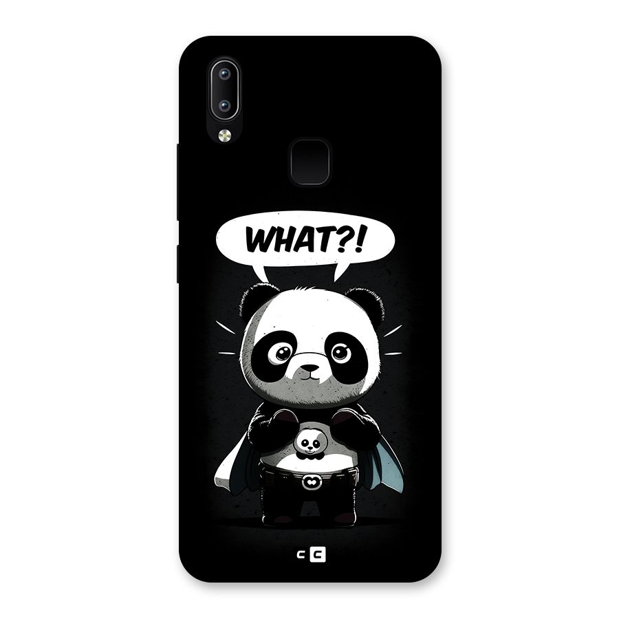Panda What Confused Back Case for Vivo Y93